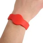 تگ RFID دستبندی سیلیکونی 125KHZ قطر 75mm (مشکی)