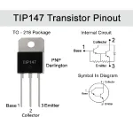 ترانزیستور قدرت TIP147T پکیج TO-220