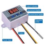 ترموستات و کنترل دما دیجیتال XH-W3002 مدل 220vAC