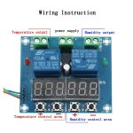 ماژول کنترلر دما و رطوبت دیجیتال مدل XH-M452