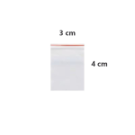 کیسه زیپ دار سایز 3x4 (زیپ کیپ Zip Kip)