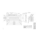 LCD کاراکتری 2x16 بک لایت سبز