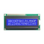 LCD کاراکتری 2x16 بک لایت آبی