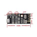 ماژول بلوتوث صوتی MH-M38 دارای 2 خروجی آمپلی فایر 5W