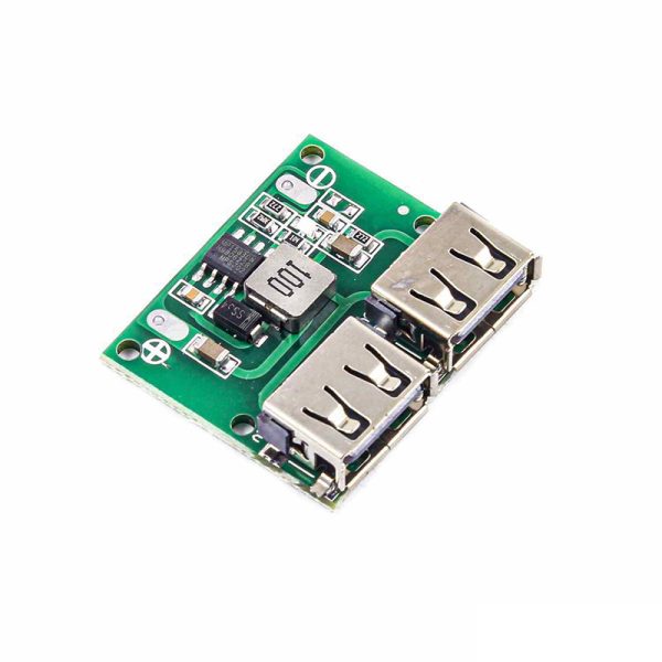 ماژول کاهنده 5 ولت 3 آمپر MP1583 با یو اس بی