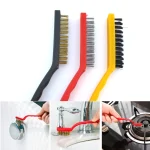 مسواک سیمی فرچه بزرگ 3 عدد گاز پاکن