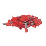 وایرشو روکش دار قرمز سایز 1 مدل E1008 بسته100 تایی