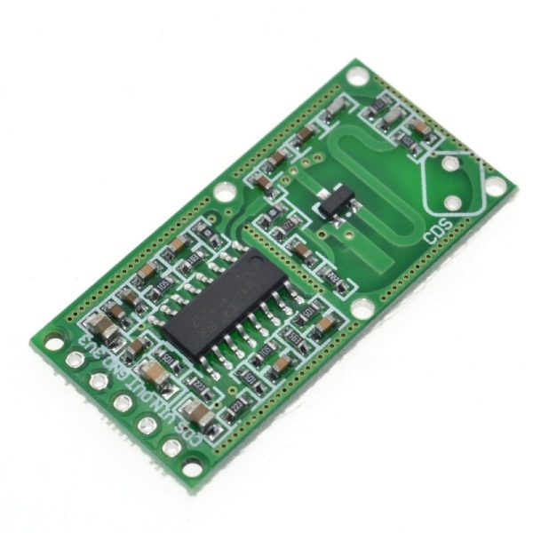 ماژول سنسور تشخیص حرکت مایکروویو RCWL- 0516 با زاویه 360 درجه