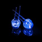 LED کلاهی 5mm آبی