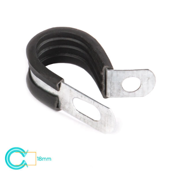 بست لوله فلکسی روکش دار سایز 18 مناسب لوله 16