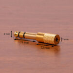 تبدیل فیش 3.5 میلیمتری به 6.3 میلیمتری aux مدل گلد