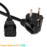 کابل برق سه پین کامپیوتر 1.5 متری