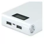 کیس پاوربانک 12000mAh دو خروجی USB به همراه نمایشگر و برد 4 باتری