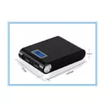 کیس پاوربانک 12000mAh دو خروجی USB به همراه نمایشگر و برد 4 باتری