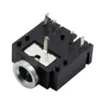جک هدفون 3.5mm استریو کوتاه -مشکی 3F07