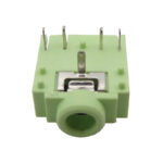 جک هدفون 3.5mm استریو کوتاه -سبز 3F07