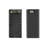 کیس پاوربانک 30000mAh دو خروجی USB به همراه نمایشگر و برد 8 باتری مدل A8