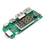 ماژول پاوربانک فست 5V 2.4A دارای نمایشگر H961