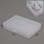 جعبه قطعات 24 خانه قناد پلاست