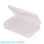 جعبه قطعات 24 خانه قناد پلاست