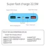 کیس پاوربانک KA4 فست شارژ QC با دو ورودی Micro - Type-C و دو خروجی USB