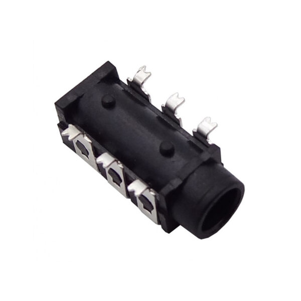 جک هدفون 3.5mm استریو مشکی مدل PJ-313D