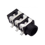 جک هدفون 3.5mm استریو مشکی مدل PJ-313D