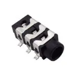 جک هدفون 3.5mm استریو مشکی مدل PJ-313D