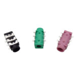جک هدفون 3.5mm استریو مشکی مدل PJ-313D