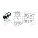 جک هدفون 3.5mm استریو مشکی مدل PJ-313D