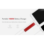 کیس پاوربانک جیبی تک سل فلزی دارای خروجی 5V 1A