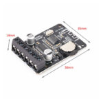 ماژول آمپلی فایر صوتی بلوتوث دار 20-10 وات مدل XY-P15W