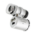 ذره بین میکروسکوپی 60x چراغدار