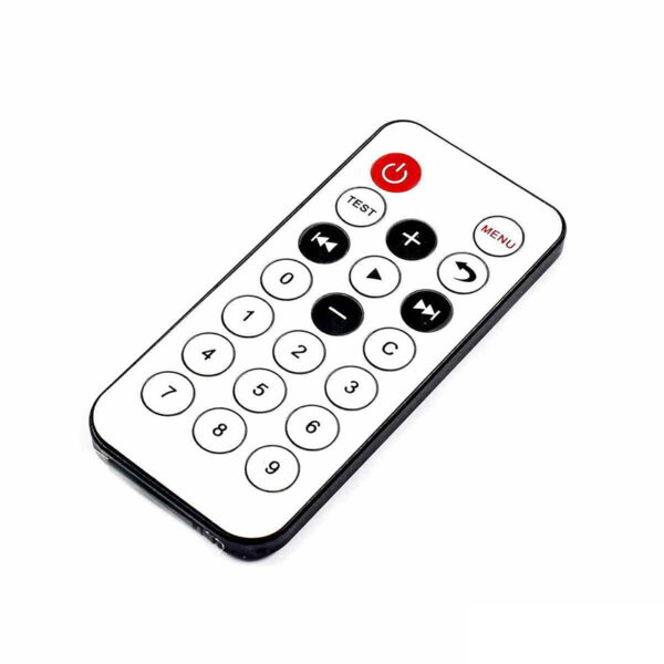 ریموت کنترل مادون قرمز 20 کلیدی با برد 8 متر- فرکانس 38kHz