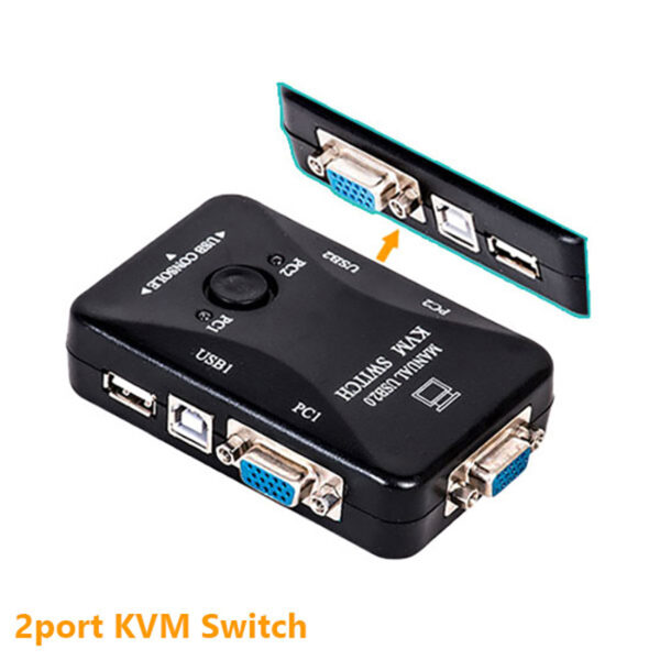 سوییچ 2 پورت USB KVM