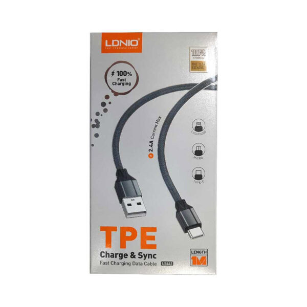 کابل شارژر Micro الدینیو مدل LS-441 اورجینال