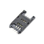سوکت سیم کارت لولایی 6pin