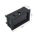 ولتمتر و آمپرمتر DC روپنلی 10 آمپر 0v-100v دو رنگ قرمز و آبی