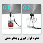 نگهدارنده اسفنج و پیزو تولید بخار سرد