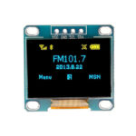 ماژول نمایشگر OLED دورنگ زرد/آبی 0.96 اینچ دارای ارتباط I2C