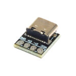 برد برک اوت USB2 Type-C دارای سوکت مادگی برد مشکی