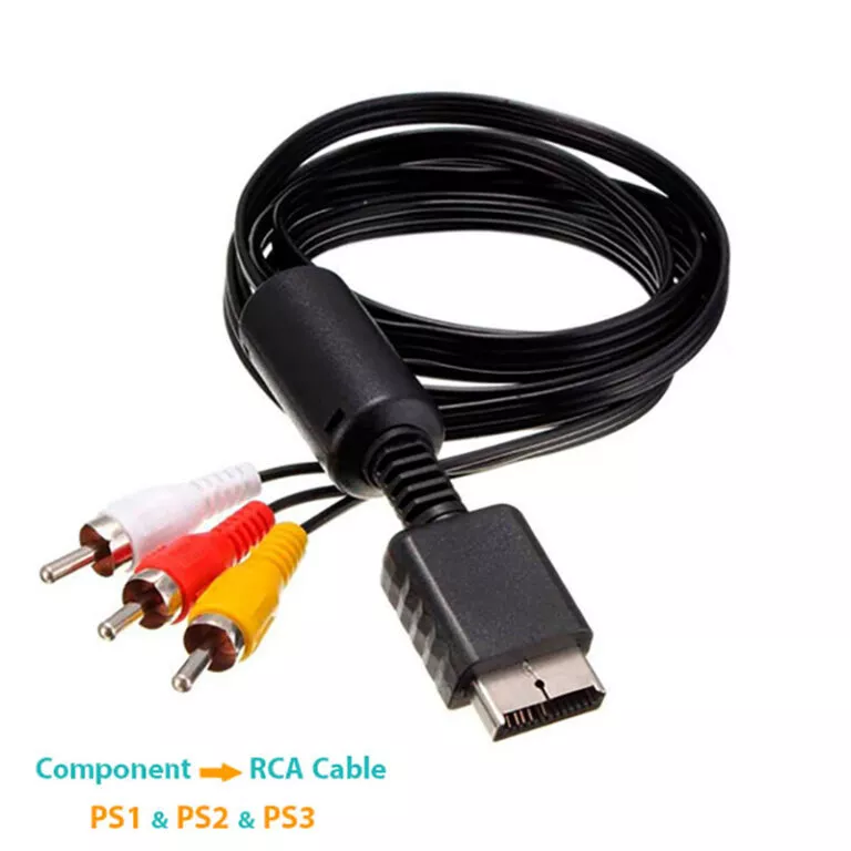 کابل تصویر کامپوننت به RCA پلی استیشن