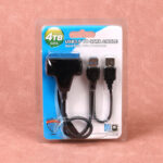 تبدیل USB 3.0 به SATA با ورودی آداپتور