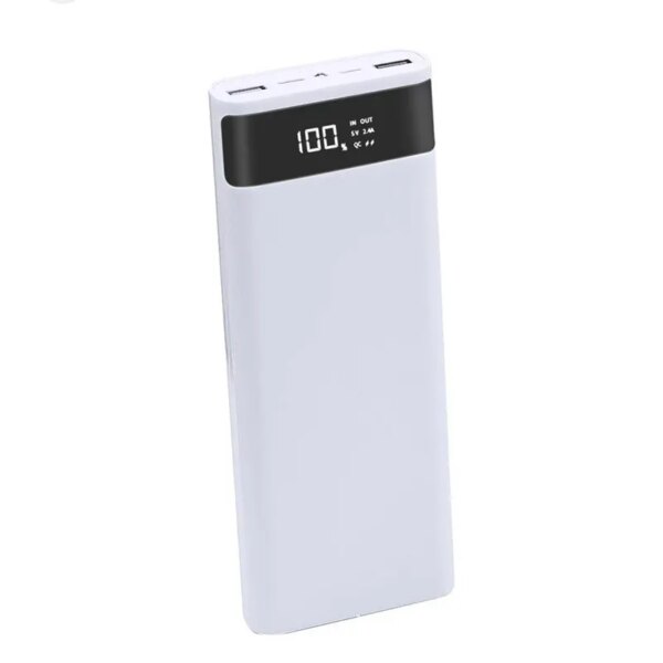 کيس پاور بانک 8 باتري فست شارژ (سفید) Fast charge