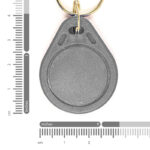 تگ RFID سر کلیدی IC key - فرکانس 13.56MHz خاکستری