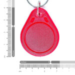 تگ RFID سر کلیدی IC key - فرکانس 13.56MHz قرمز