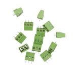 ترمینال پیچی 3پین KF128 5.0mm رنگ سبز