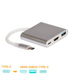 تبدیل Type-C به HDMI و USB3.0 و Type-C