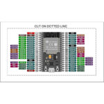 برد توسعه ESP32-WROOM-32 دارای بلوتوث، وای فای و مبدل CH340