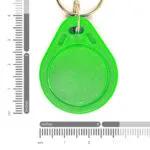 تگ RFID سر کلیدی IC key - فرکانس 13.56MHz سبز